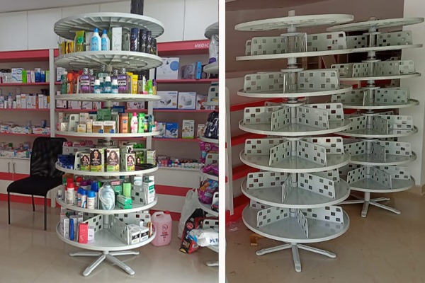 Rotating rack system by Biostream