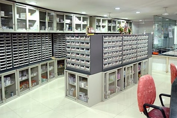 Shutter storage rack by Biostream